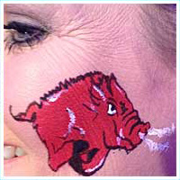 arkansas_razorback_on_cheek_thumbnail43