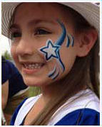 cowboys-draft-party-face-paint