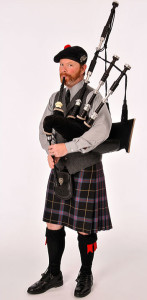 Bagpipe player