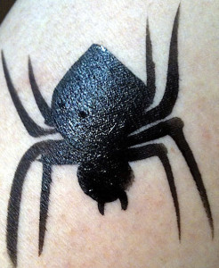 black spider