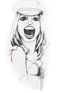 Britney Spears Caricature