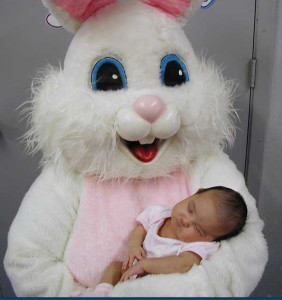 Bunny with baby