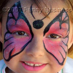 butterfly eyes Facepaint