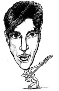 Caricature of Prince