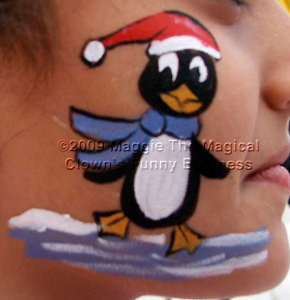 penguin cheek