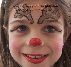 reindeer face mask