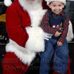 santa gary and little boy