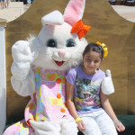 Bunny with a child