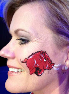 cotton bowl facepaint