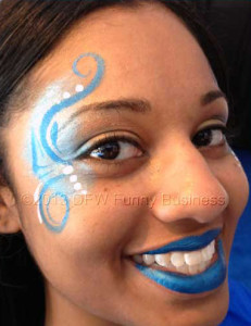 cotton bowl facepaint