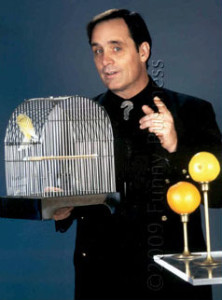Dal with a birdcage