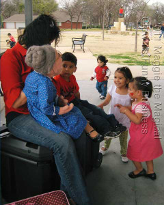 maricela grandma with kids