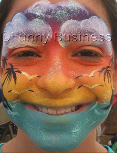 oceanview facepaint