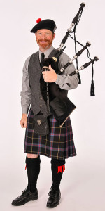 Bagpipe player