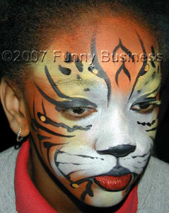 tiger face - Facepaint