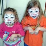 two cats Facepaint