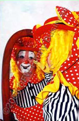 Maggie the clown