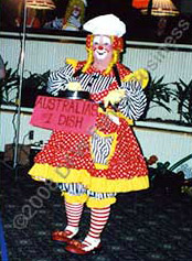 Maggie the clown