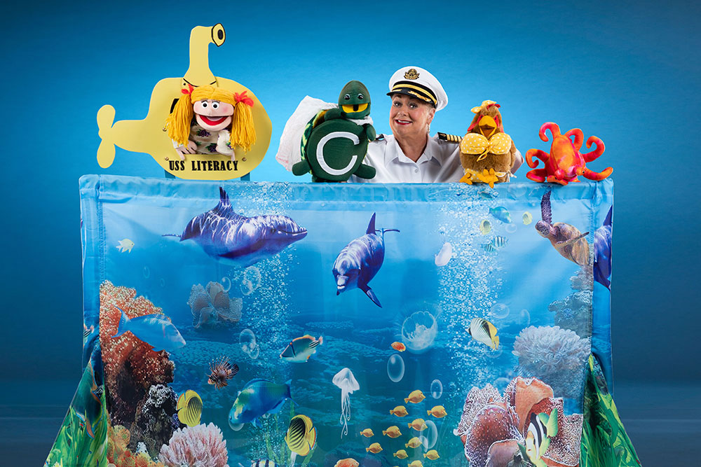 Captain Maggie and friends